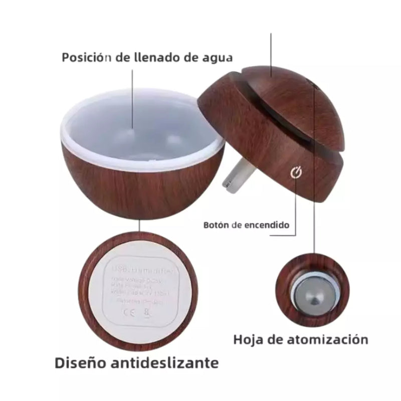 Humificador De Aromas Pequeño de 200ml 828