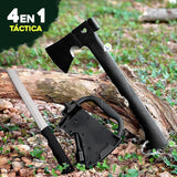 Hacha Táctica 4 en 1 Multiherramienta Con Cuchillo Oculto CCCP