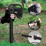 Hacha Táctica 4 en 1 Multiherramienta Con Cuchillo Oculto CCCP