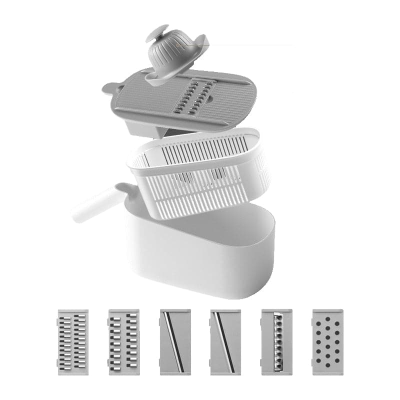 Rallador 6 en 1 Multifuncional con Accesorios ECOCO