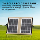 Panel Solar Tipo Camping para Cargar Dispositivos de 6V - 7W
