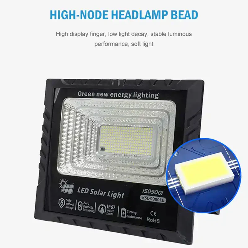 Reflector con Panel Solar de 45 Watts