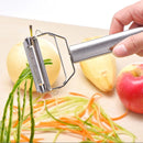 Pelador y Cortador de Frutas y Verduras en Acero Inoxidable