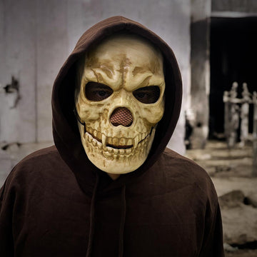 Máscara Calavera Mandíbula Móvil Halloween Disfraz OF-1464