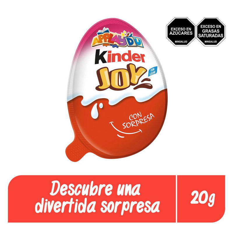 CHOCOLATE HUEVO KINDER JOY 20G