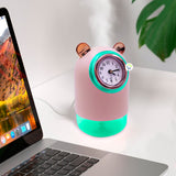 Humidificador Reloj Atomizador Lámpara LED Difusor Aroma H216