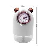Humidificador Reloj Atomizador Lámpara LED Difusor Aroma H216