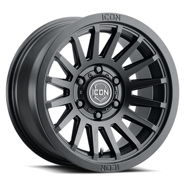 ICON RECON SLX 17X8.5 6X139 ET0 BOCIN 106.1 SAT BLK ICON17041