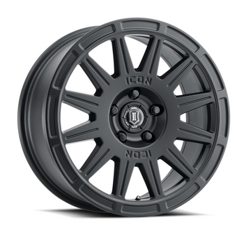 ICON RICOCHET 17X8 5X100 ET+38 BOCIN 56.1 SAT BLK ICON17029