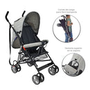 COCHE PASEADOR FUTURE - GRIS HAPPY BABY