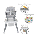 SILLA COMEDOR SEVEN 7EN1 PRIORI GRIS-