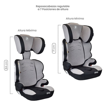 SILLA CARRO BEBÉ THUNDER GRIS PRIORI-