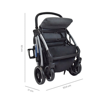 COCHE PARA BEBÉ ESTÁNDAR NOVA - AZUL PRIORI