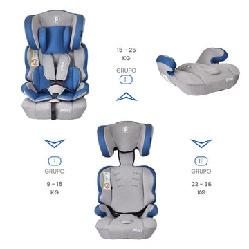 SILLA CARRO BEBÉ THUNDER AZUL PRIORI-
