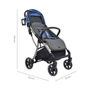 COCHE PARA BEBÉ ESTÁNDAR NOVA - AZUL PRIORI