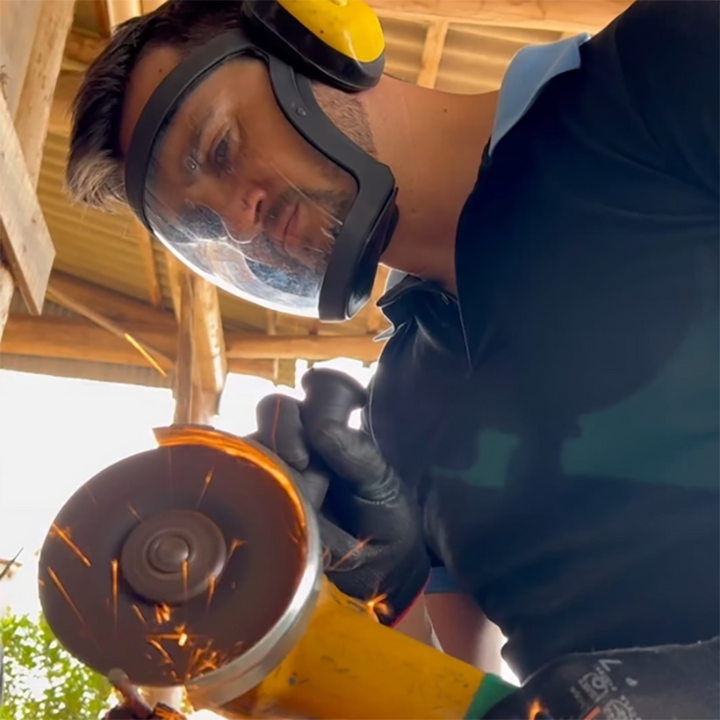 Máscara Protectora de Cara Completa Anti-Empañante + 5 Filtros