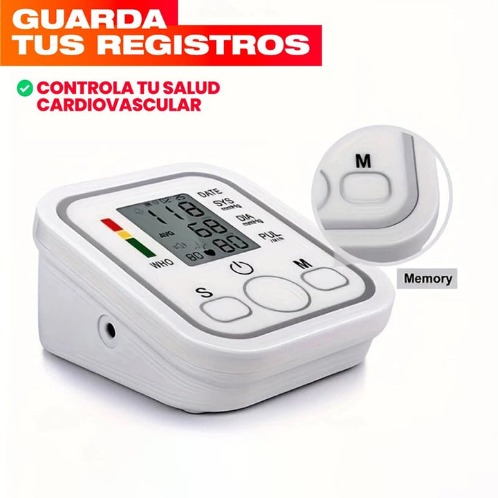 MEDIDOR DE PRESIÓN ARTERIAL DIGITAL