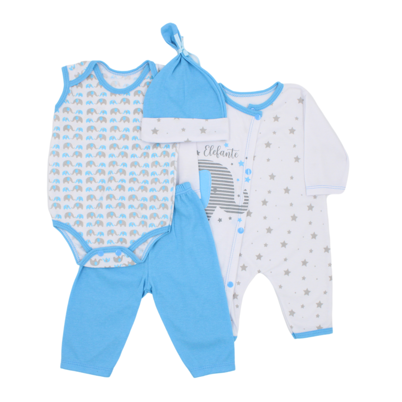 Conjunto Niño Elefantes 312 Janels