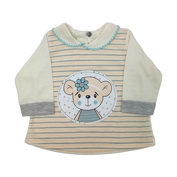 Conjunto Niña Osa De Rayas 408 Janels