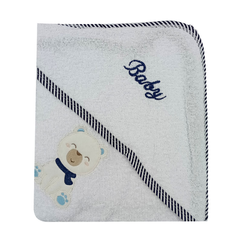 TOALLA+BABERO 10223 FOR BABY