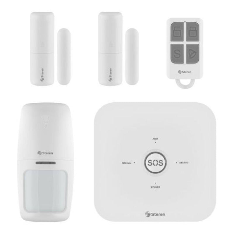 Sistema De Seguridad Wi-Fi 3 Sensores Steren Shome-2000