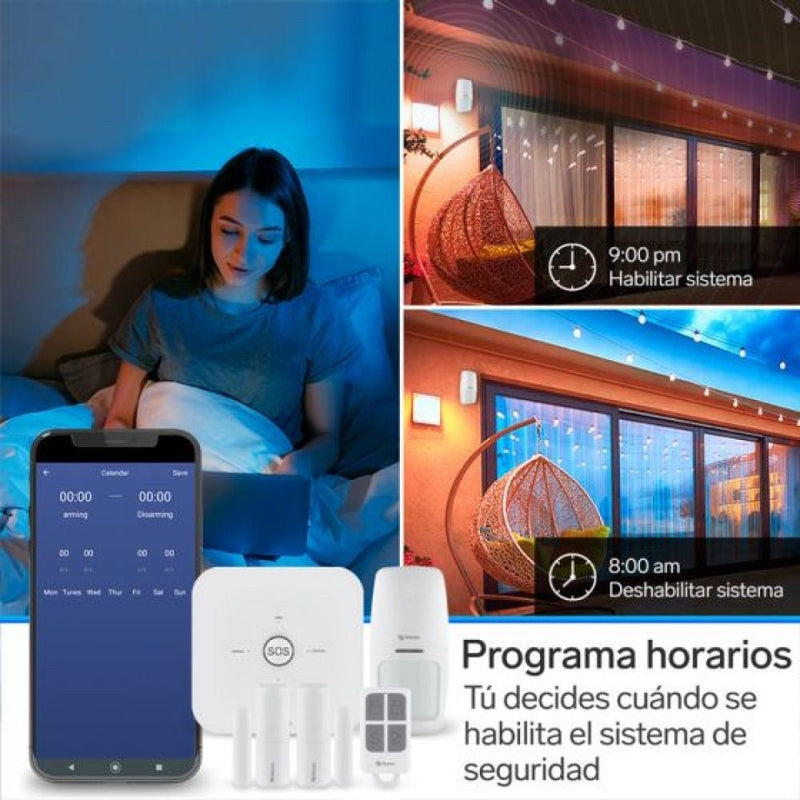 Sistema De Seguridad Wi-Fi 3 Sensores Steren Shome-2000