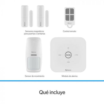 Sistema De Seguridad Wi-Fi 3 Sensores Steren Shome-2000