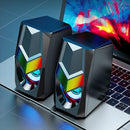 Parlantes Para Computador Gamer RGB 5W Jertech S3