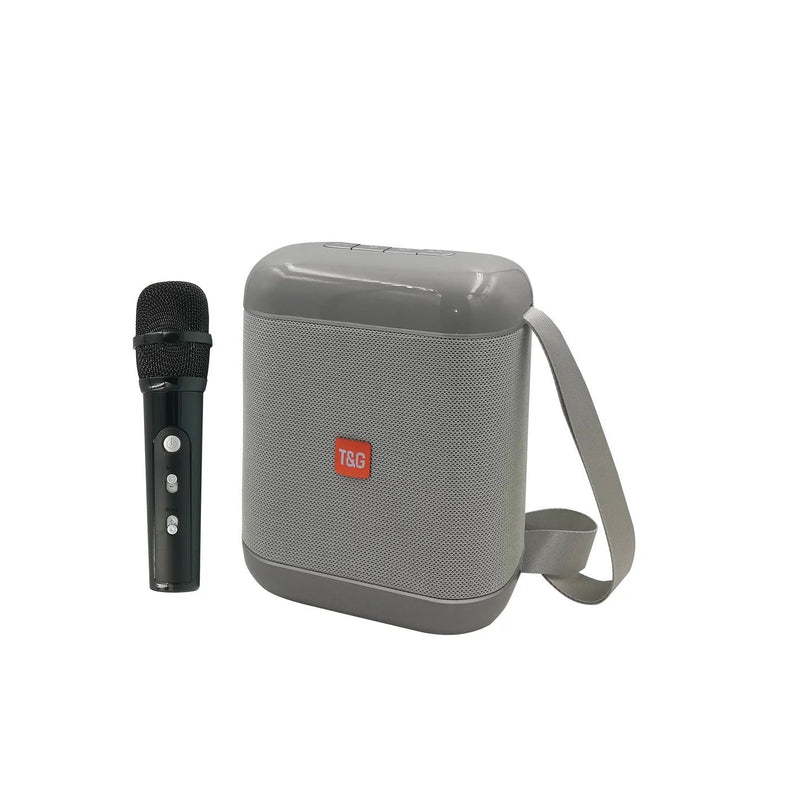 Radio Parlante USB Recargable Incluye Microfono T&G TG-523K