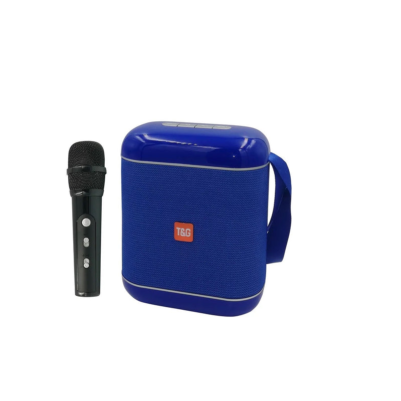 Radio Parlante USB Recargable Incluye Microfono T&G TG-523K