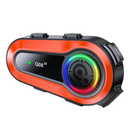 Intercomunicador Para Casco de Moto Impermeable RGB Q08 2X ¡Envio Gratis!