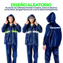 Impermeable Moto Traje Chaqueta Pantalón Reflectivo RF CY5