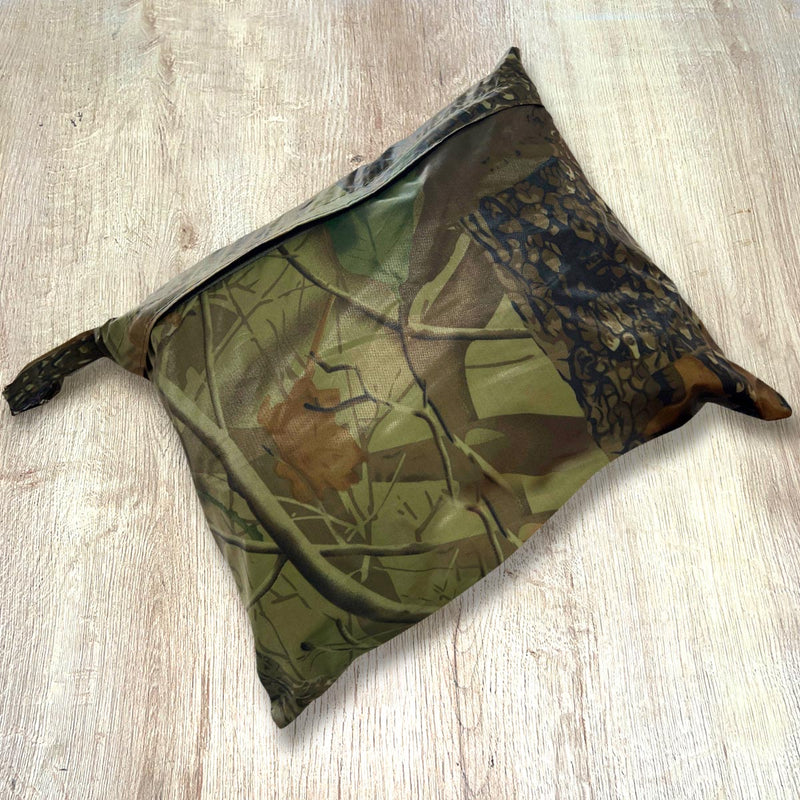 Impermeable Moto Camuflado 2 Piezas Chaqueta Capucha + Pantalón + Bolso 189