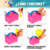 Inflador De Globos Eléctrico Automático Doble Boquilla 73005