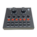 Interfaz De Audio Tarjeta De Sonido Recargable Bluetooth V8