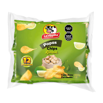 PAPA LIMON 12U 300G LA VAQUITA