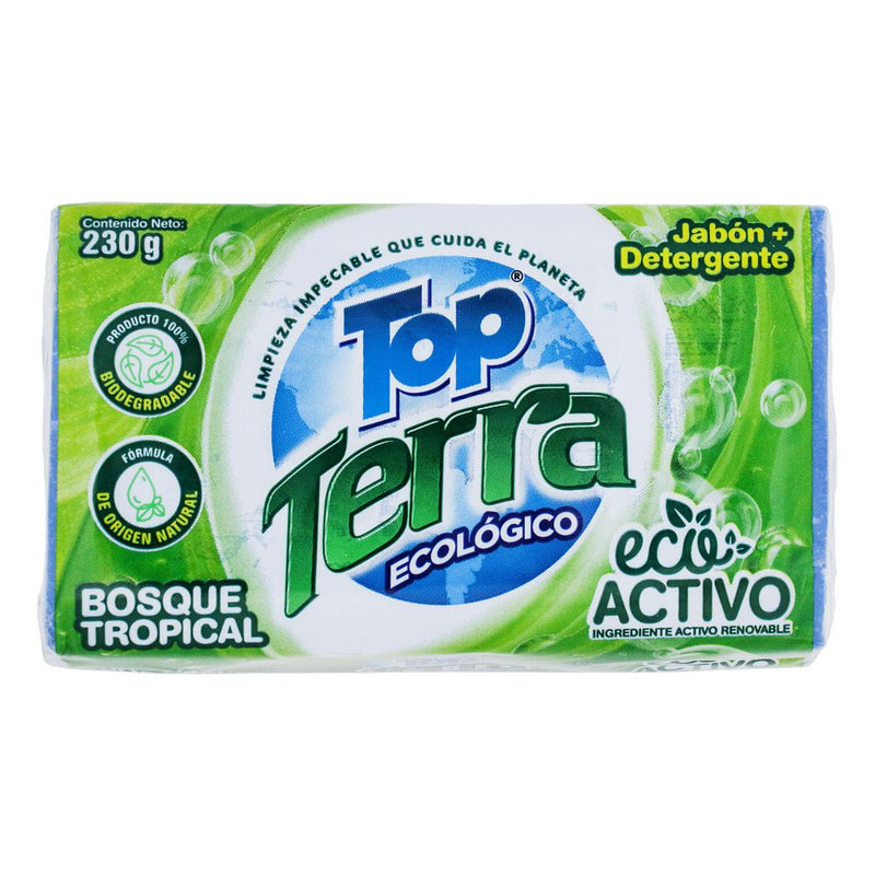 JABON BARRA TOP TERRA 3U 690G ECOLOGICO