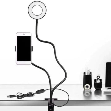 Kit Youtuber TIKTOK Atril Con Aro de Luz y Porta Celular Flexible