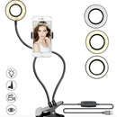 Kit Youtuber TIKTOK Atril Con Aro de Luz y Porta Celular Flexible