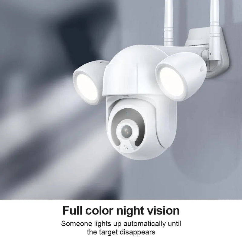 Cámara Wifi Exterior PTZ Iluminación  KJB-T18