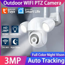 Cámara Wifi Exterior PTZ Iluminación  KJB-T18