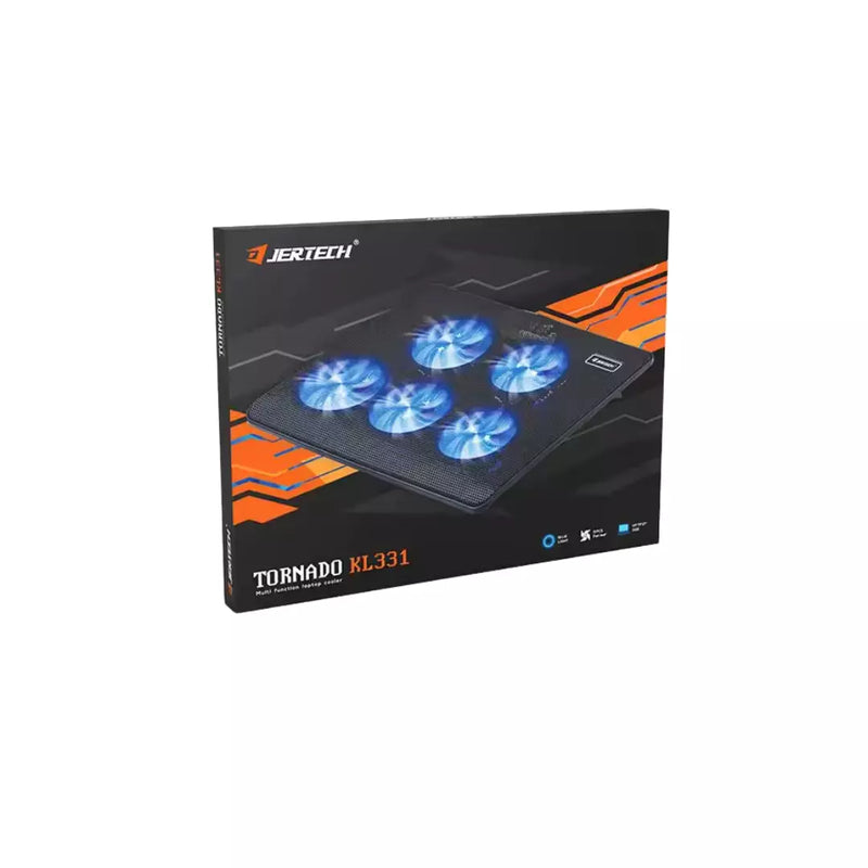 Base Refrigerante Para Computador Tornado 5 ventiladores Jertech KL331