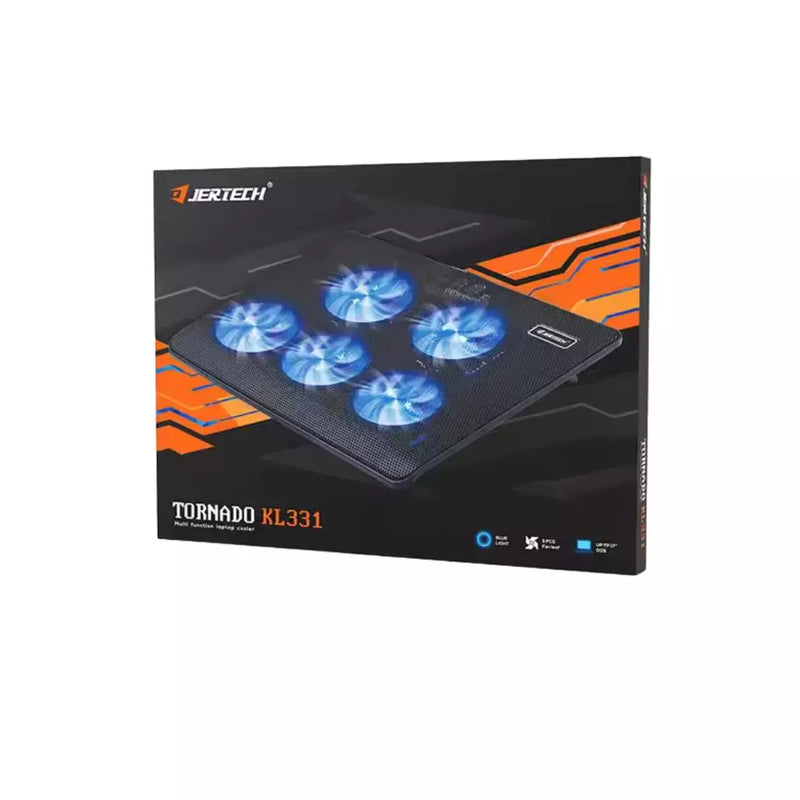 Base Refrigerante Para Computador Tornado 5 ventiladores Jertech KL331