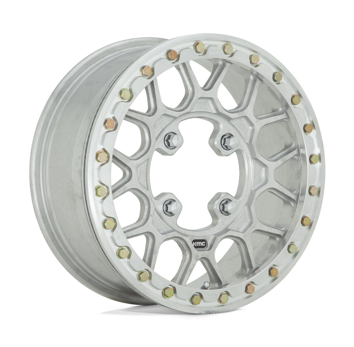 KMC KS435 GRENADE BL 15X6 4X137 ET+38 BOCIN: 99.1 RAW-MACH-FRG JW15067