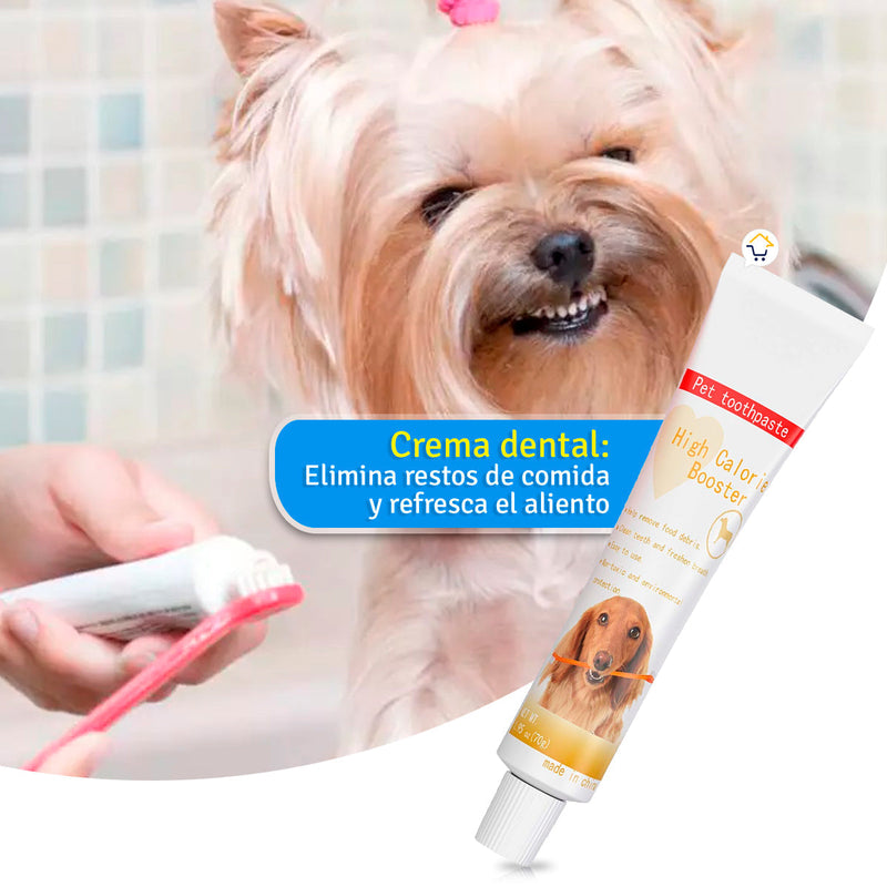 Kit Crema Dental Cepillo De Dientes Mascotas Ag1905053