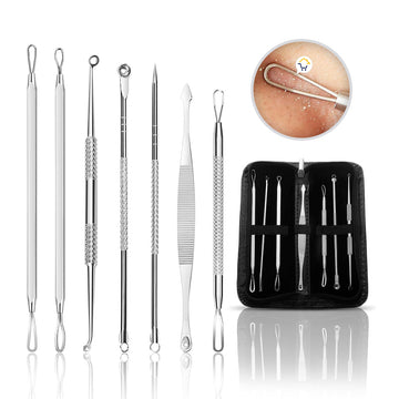 Espejo de Baño Retráctil Circular + Gratis Kit Extractor Espinillas x7 CFAT09