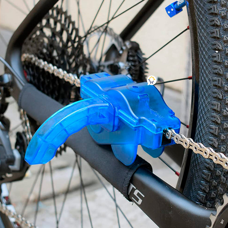 Kit Limpiador De Cadena Bicicleta Cepillo Mantenimiento B80