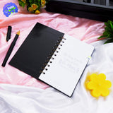 Kit Lujoso Para Dama Regalo Caja Cuaderno Collar Vela KEMD01