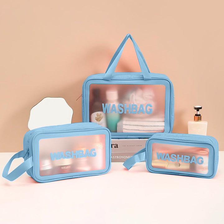 Bolso Organizador Viajero x3 Maquillaje Bolso De Mano Cartera Lavables GMBOL14