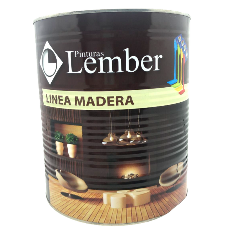 LACA NITRO TRANSPARENTE BRILLANTE LEMBER 300012 X GLN
